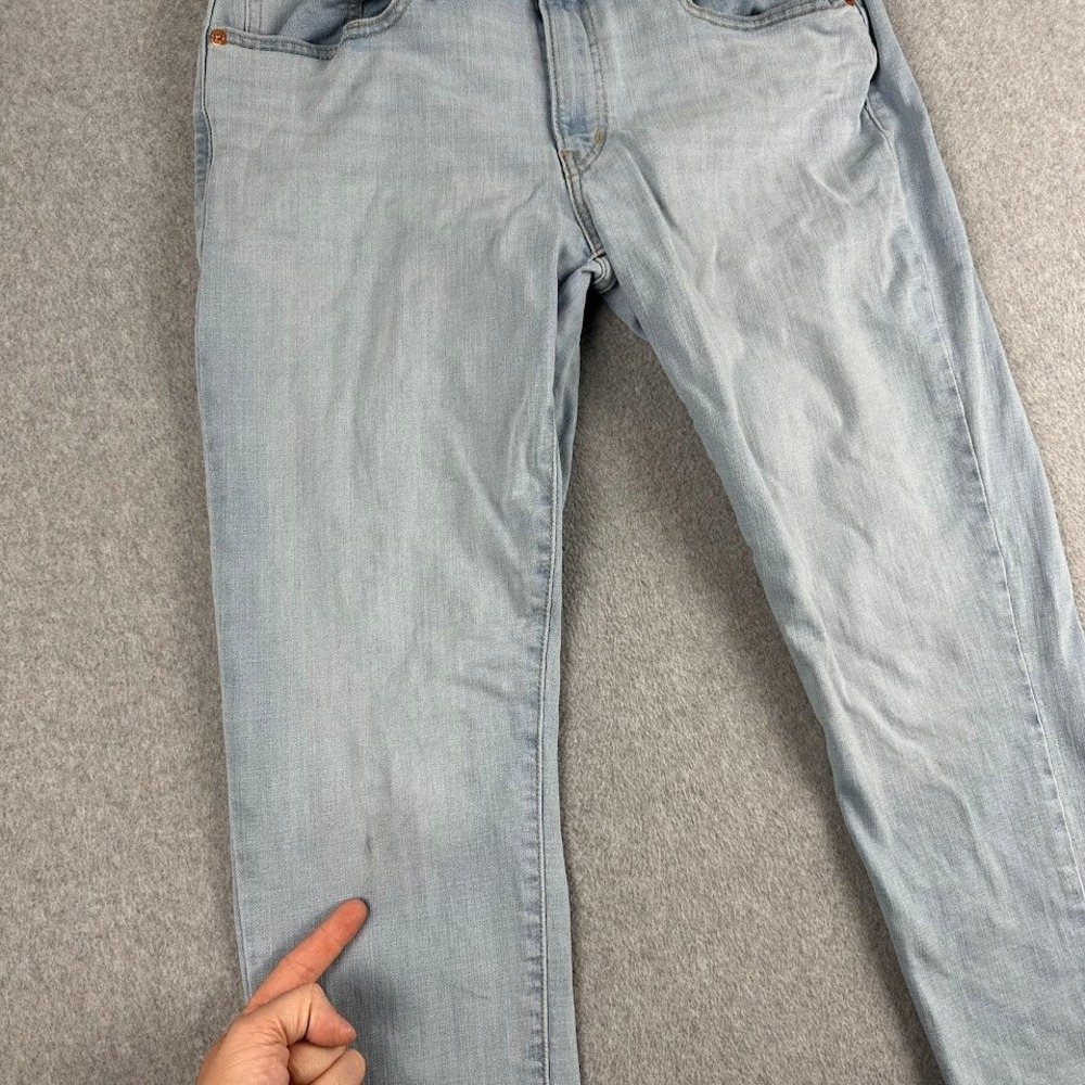 Levi's Boyfriend Jeans Light Wash‎ Womens Size 30x27 Baggy Straight - Picture 3 of 11